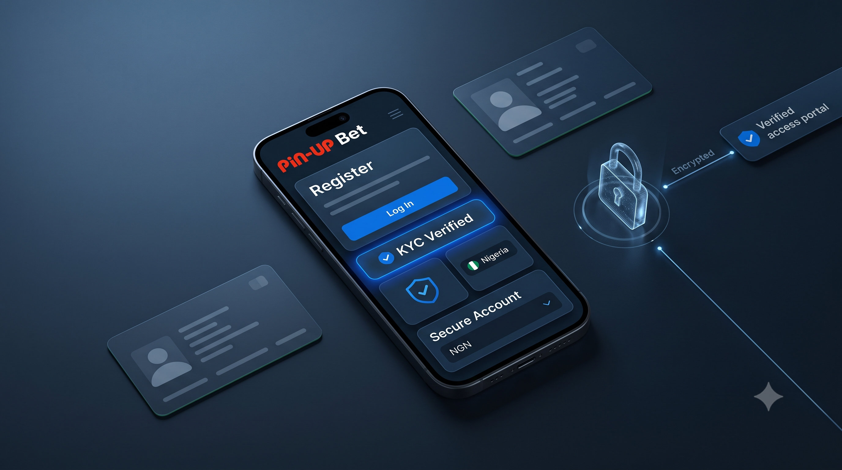 Pin Up Bet registration, login and account safety